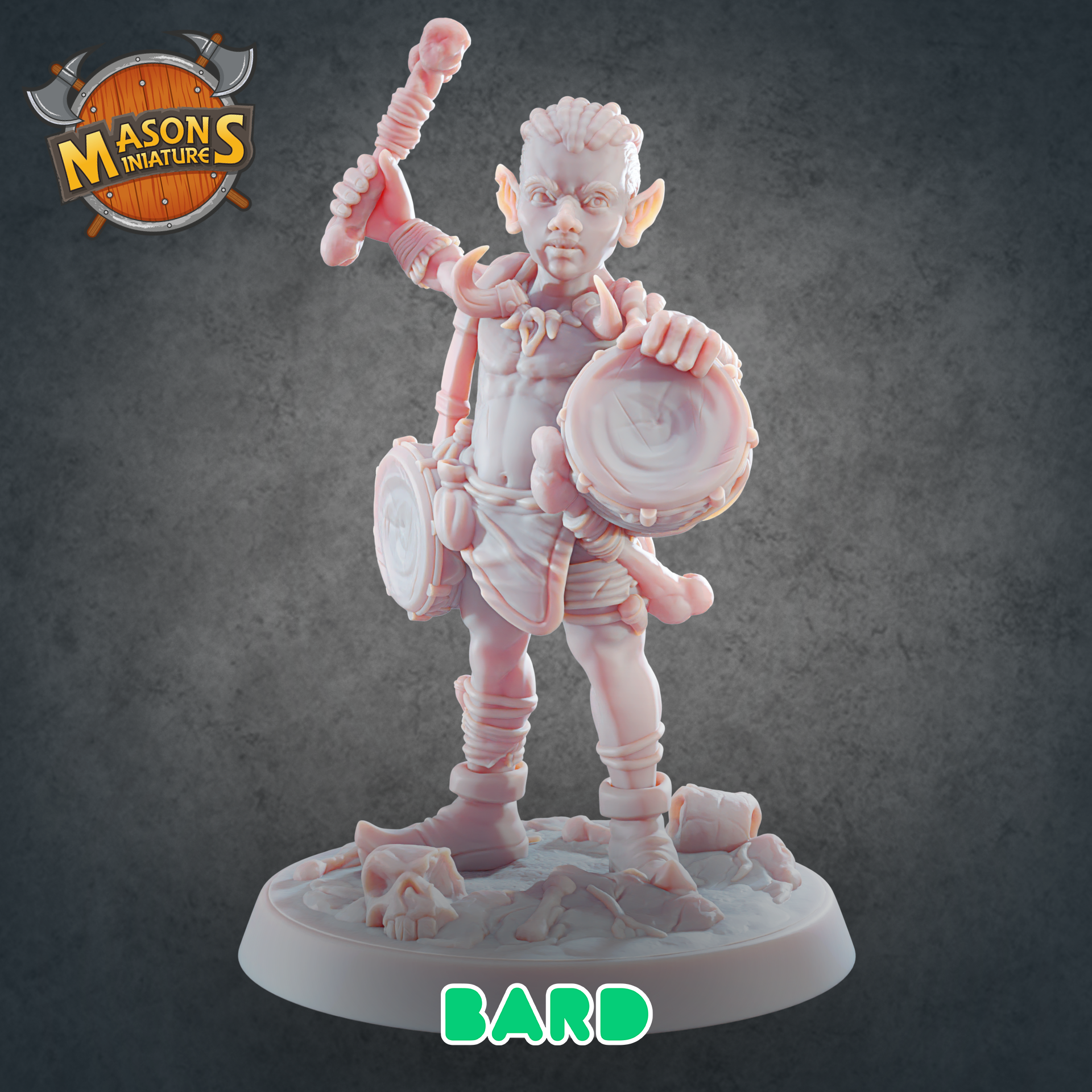 Goblin Battle Drummer - Male (MM)