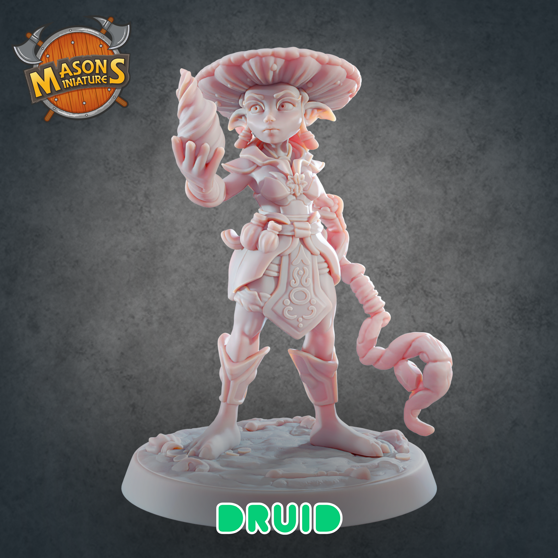 Goblin Fungus Druid - Female  (MM)