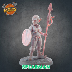 Goblin Spearman Fighter - Male (MM)