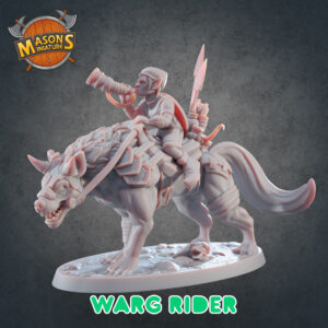 Goblin Warg Rider - Male (MM)