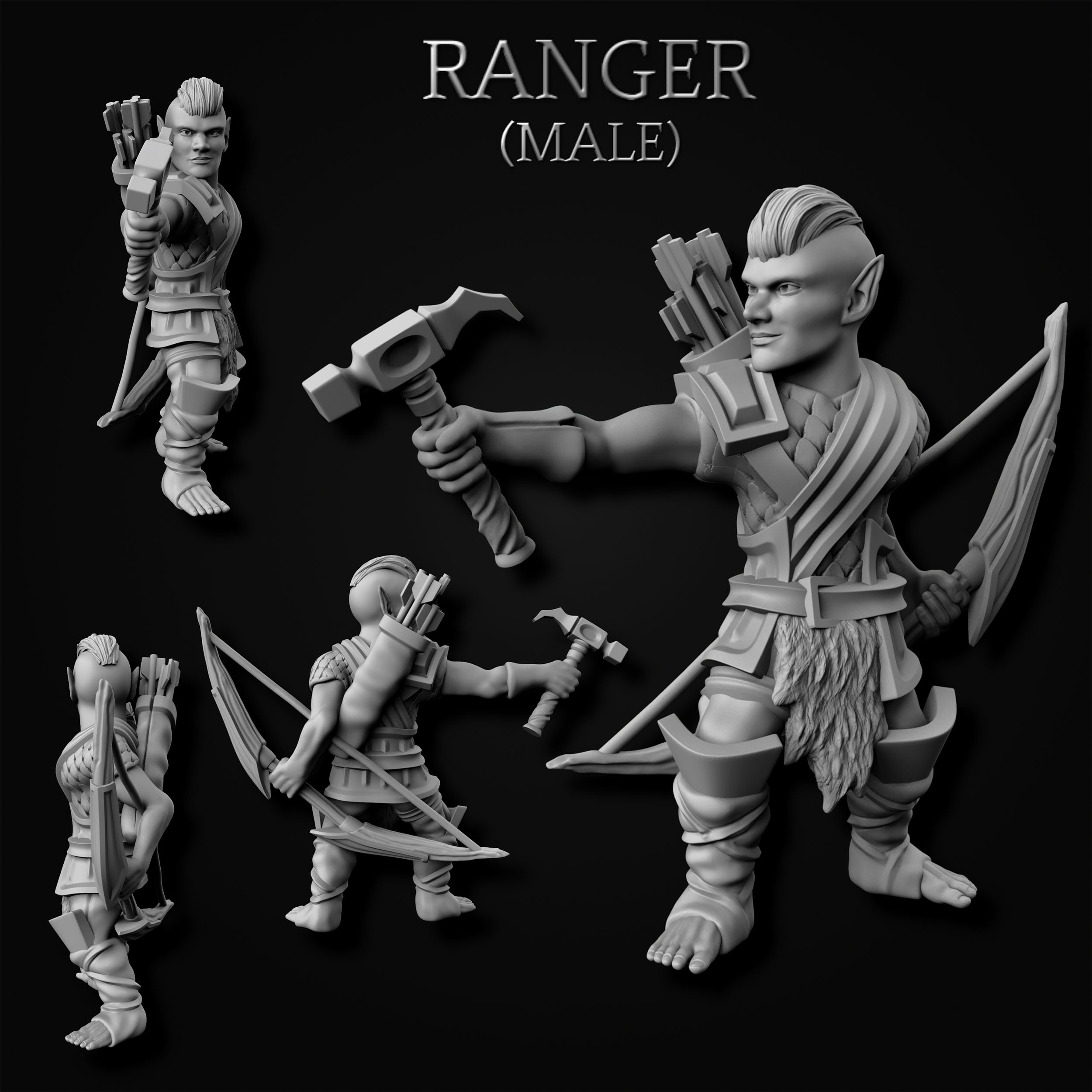 Gnome Ranger - Male (MF)