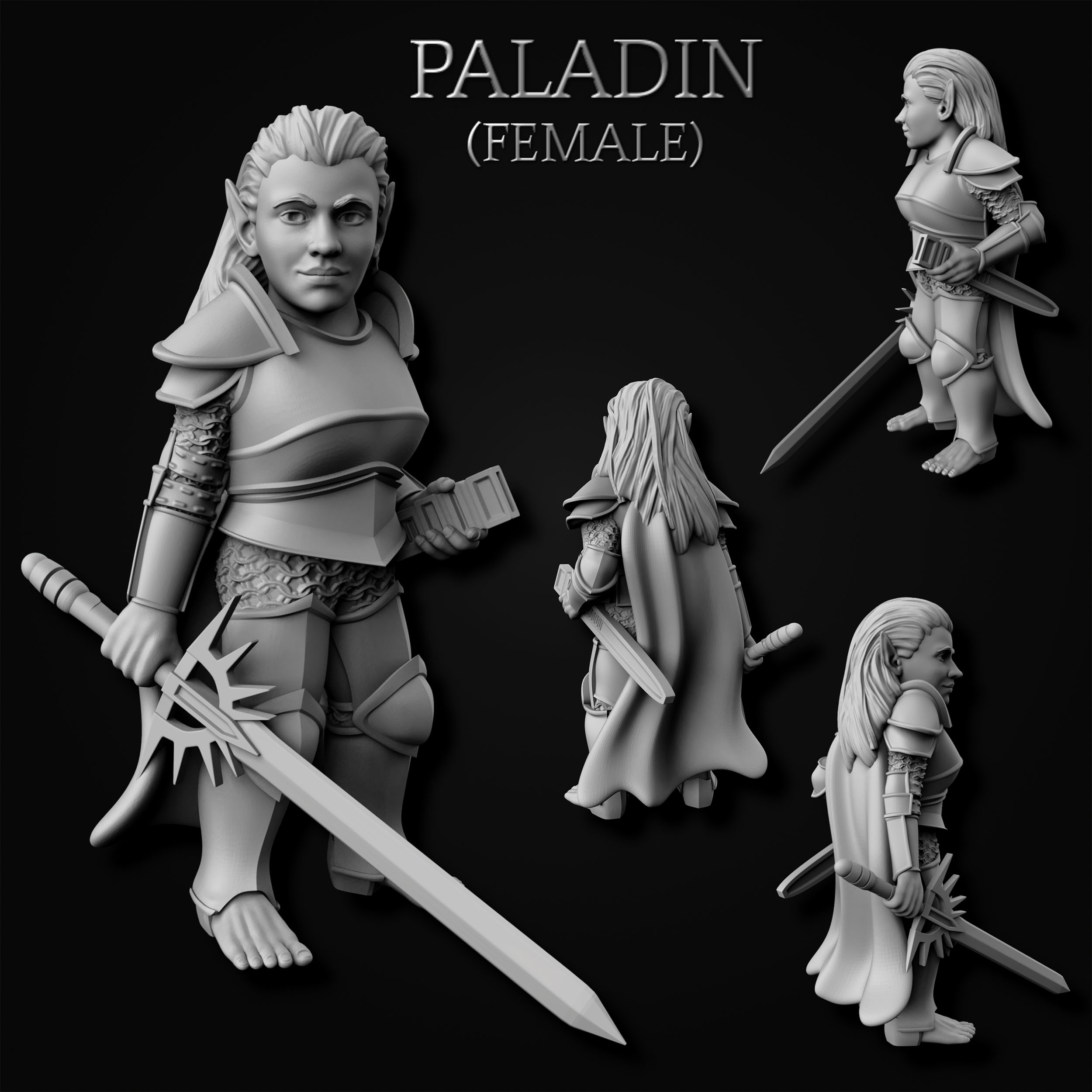 Gnome Paladin - Female (MF)