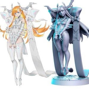 Human Angelic Cleric - Female (RNEstudio)