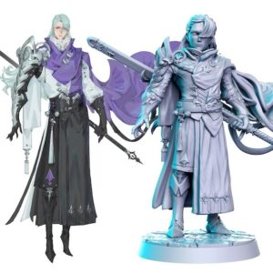 Human Long Sword Duelist - Male (RNEstudio)