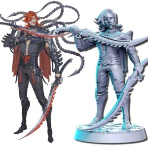 Human Double Sword Executioner - Male (RNEstudio)