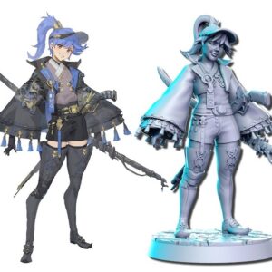 Human Tactful Fighter - Female (RNEstudio)