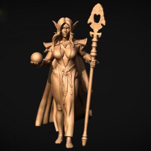 Elf Mystical Caster - Female (TOYDOY)