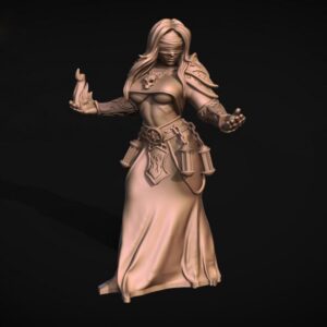 Human Cultist Fire Caster - Female (TOYDOY)