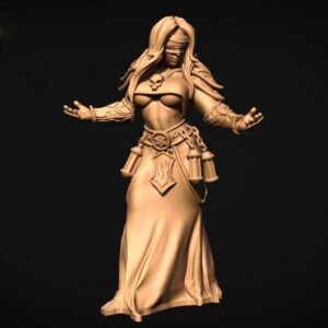 Human Cultist Caster - Female (TOYDOY)