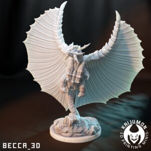 Kaijumon Crescent Wing Dragon- 3rd Form V2 (BECCA_3D)