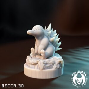 Kaijumon Fire Badger- 1st Form (BECCA_3D)