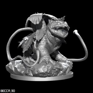 Kaijumon Flower Toad - 3rd Form (BECCA_3D)