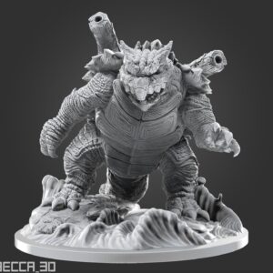 Kaijumon Water Turtle - 3rd Form (BECCA_3D)