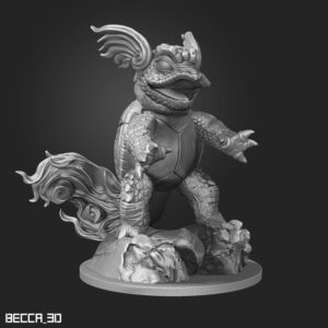 Kaijumon Water Turtle - 2nd Form (BECCA_3D)